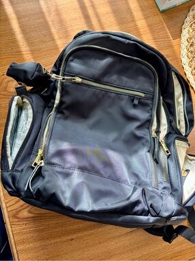 Miss Fong black diaper bag